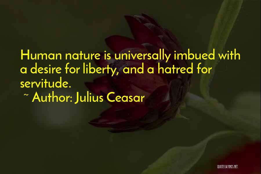 Servitude Quotes By Julius Ceasar