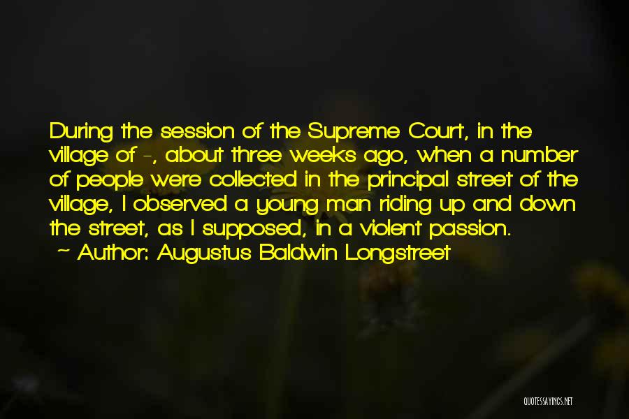 Session Quotes By Augustus Baldwin Longstreet