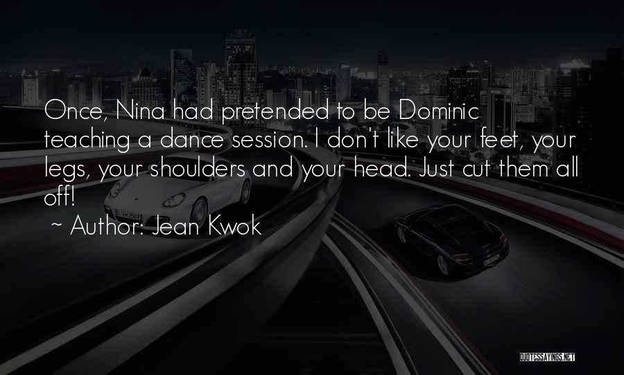 Session Quotes By Jean Kwok