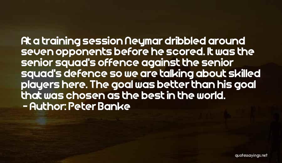 Session Quotes By Peter Banke