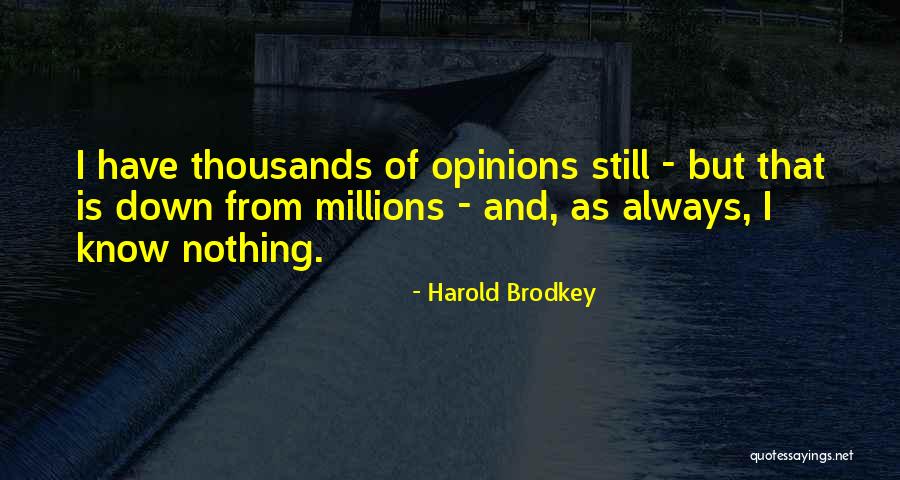 Sestirtle Quotes By Harold Brodkey Sestirtle Quotes By Harold Brodkey