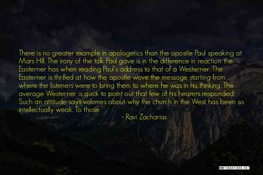 Set An Example Quotes By Ravi Zacharias Set An Example Quotes By Ravi Zacharias