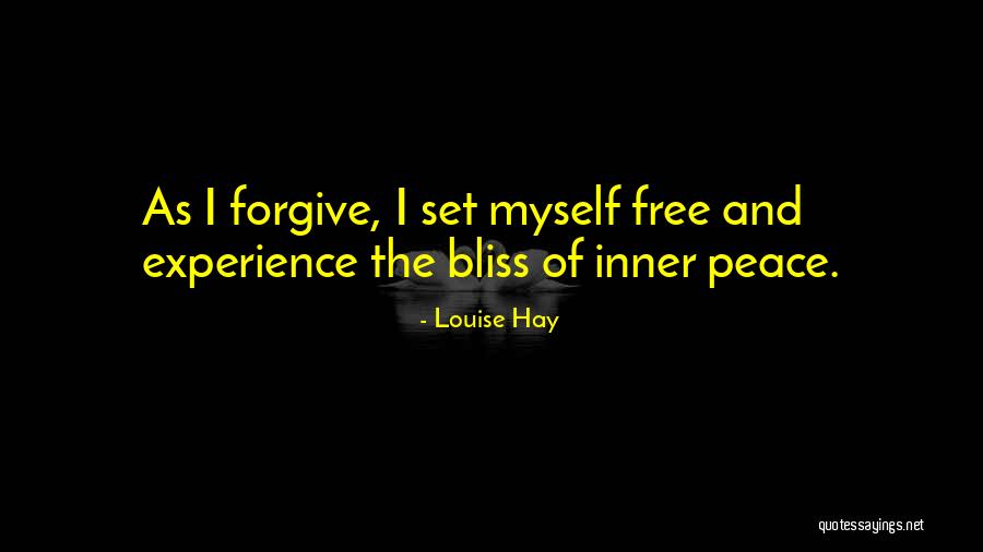 Set Myself Free Quotes By Louise Hay