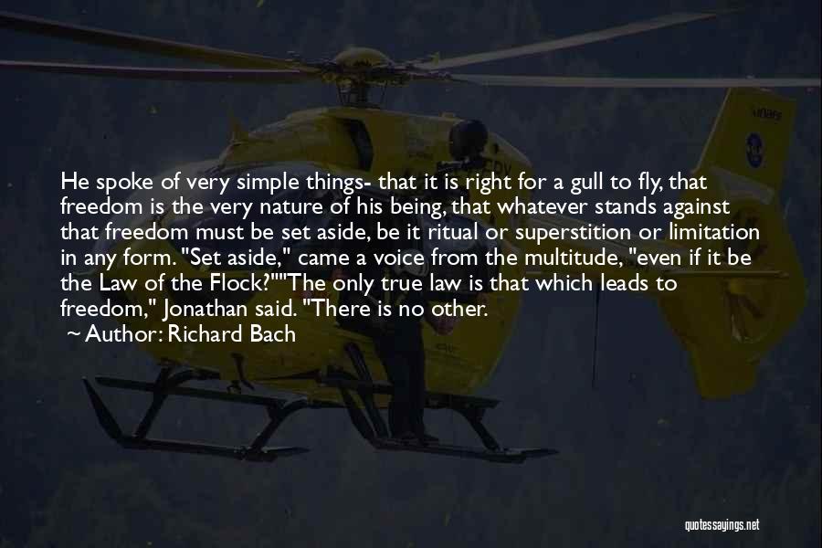 Set Things Right Quotes By Richard Bach