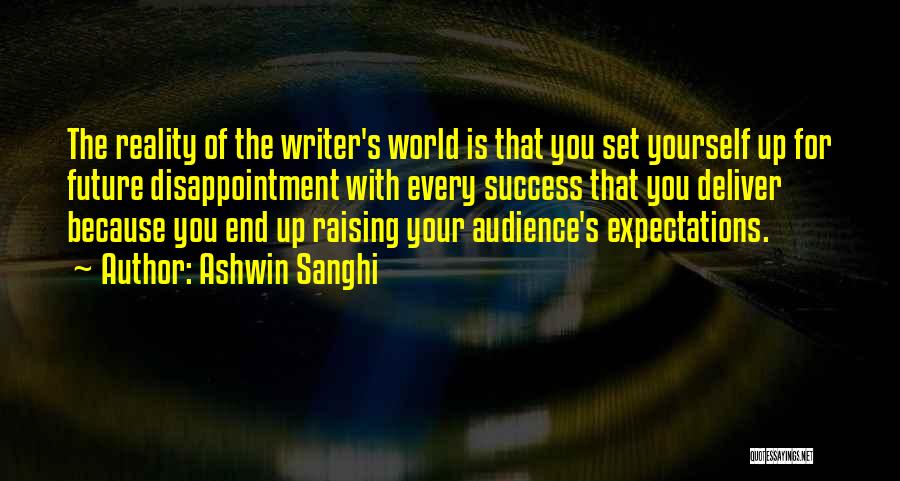 Set Up For Disappointment Quotes By Ashwin Sanghi