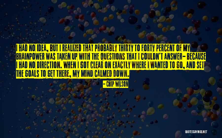 Set Up Inspirational Quotes By Chip Wilson Set Up Inspirational Quotes By Chip Wilson