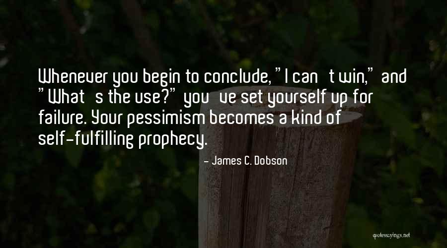 Set Yourself Up For Failure Quotes By James C. Dobson Set Yourself Up For Failure Quotes By James C. Dobson
