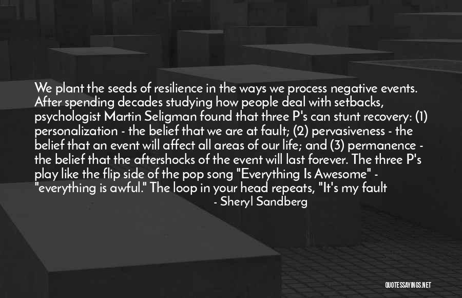 Setbacks In Life Quotes By Sheryl Sandberg Setbacks In Life Quotes By Sheryl Sandberg
