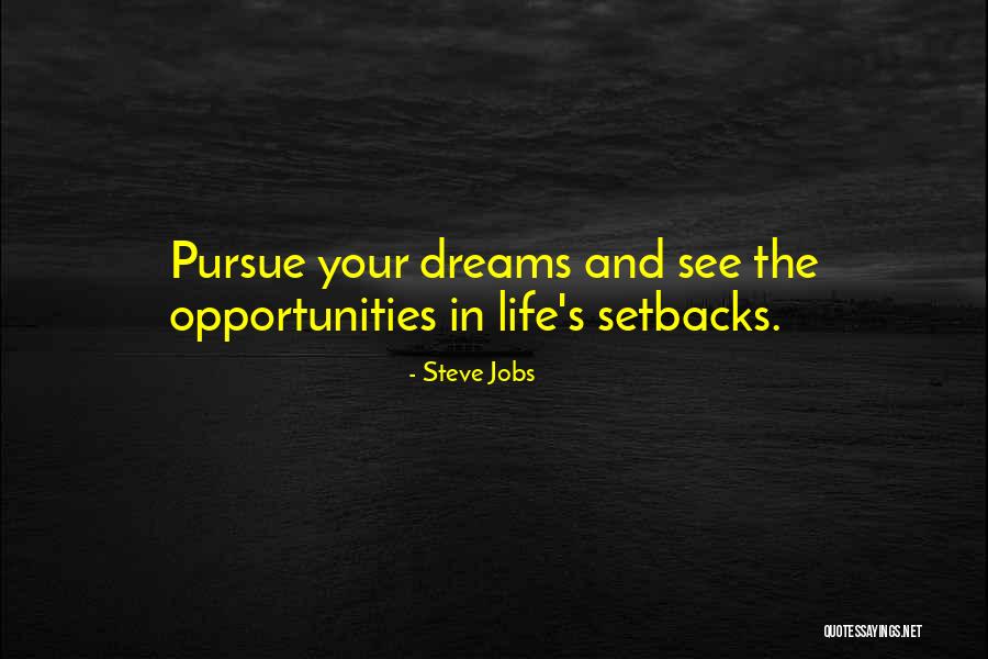 Setbacks In Life Quotes By Steve Jobs Setbacks In Life Quotes By Steve Jobs