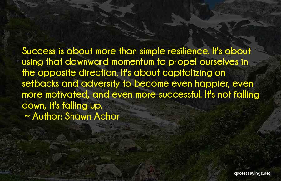 Setbacks Quotes By Shawn Achor