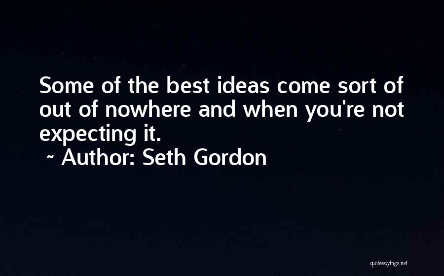 Seth Gordon Quotes 1476055