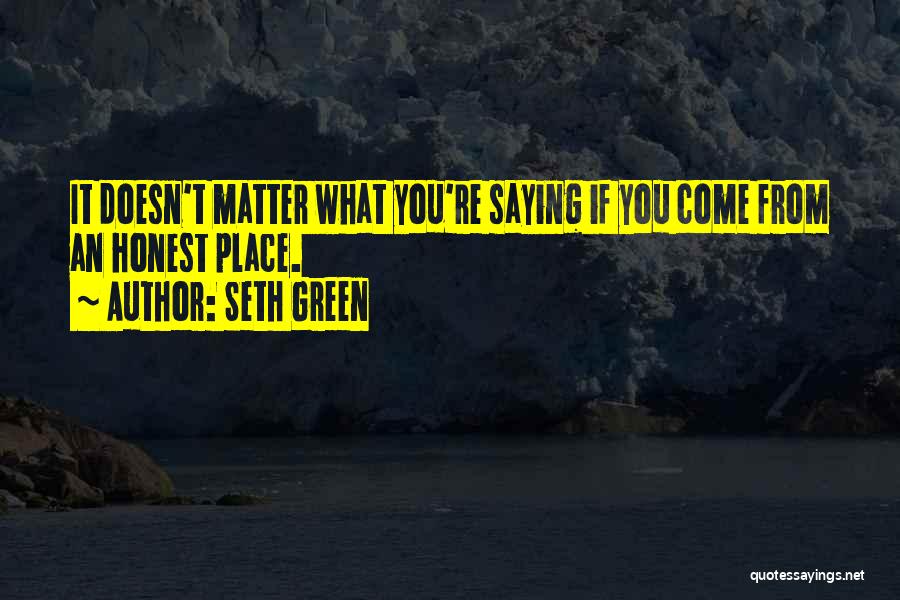 Seth Green Quotes 1207614