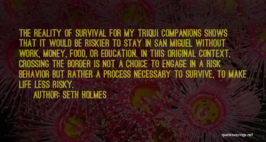 Seth Holmes Quotes 1884727