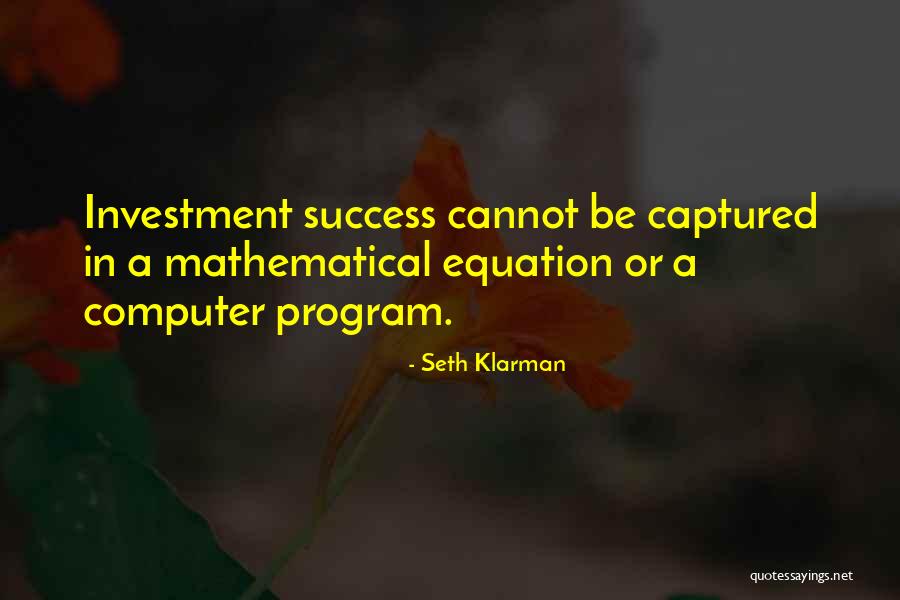 Seth Klarman Quotes 605377