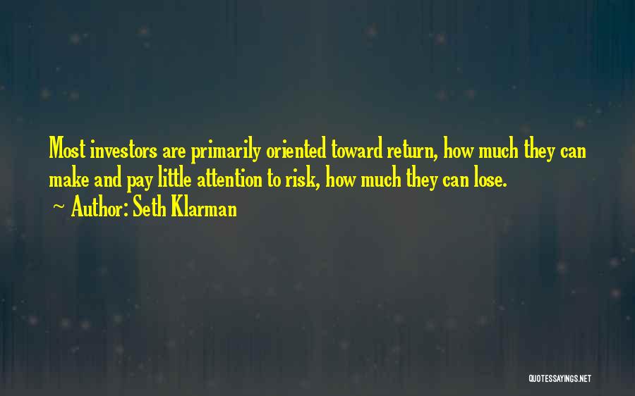 Seth Klarman Quotes 702401