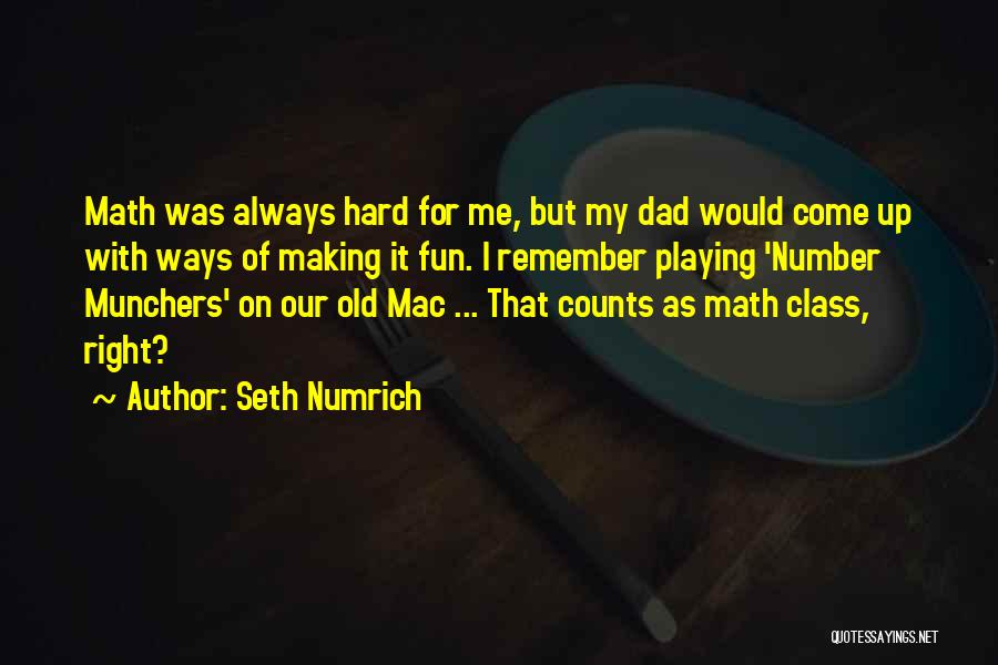 Seth Numrich Quotes 190155