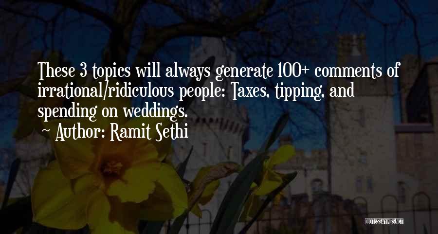 Sethi Quotes By Ramit Sethi