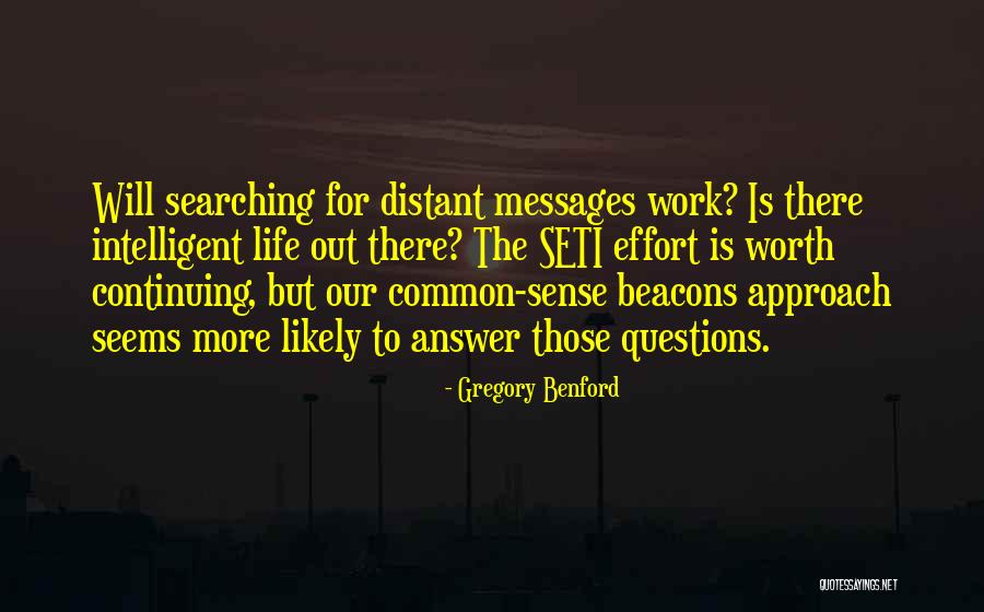 Seti 1 Quotes By Gregory Benford Seti 1 Quotes By Gregory Benford