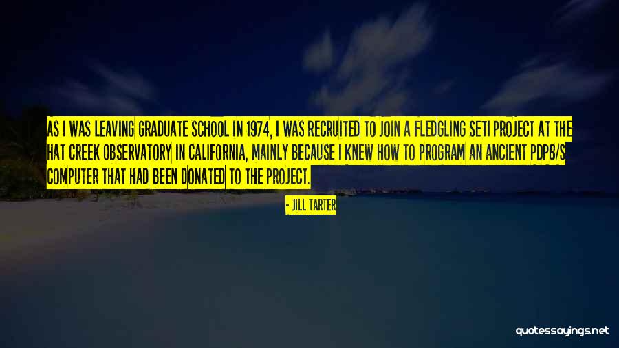 Seti 1 Quotes By Jill Tarter Seti 1 Quotes By Jill Tarter