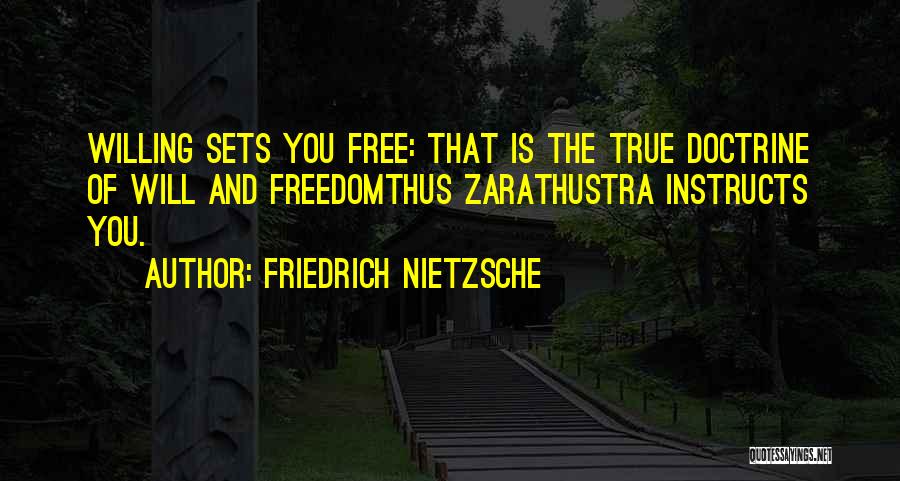 Sets You Free Quotes By Friedrich Nietzsche