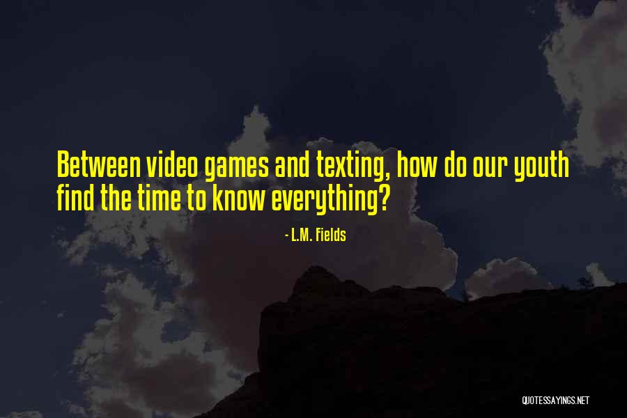 Settext Quotes By L.M. Fields Settext Quotes By L.M. Fields