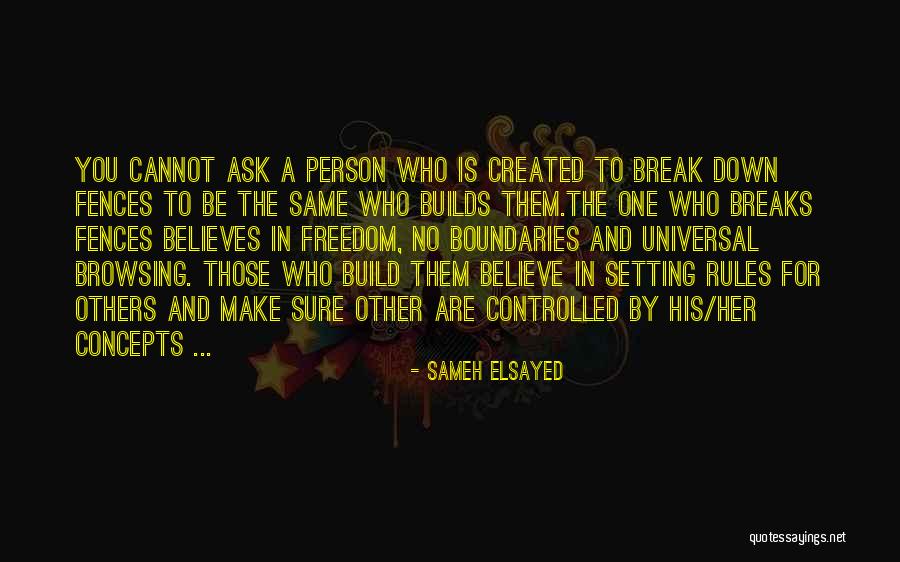 Setting Boundaries Quotes By Sameh Elsayed