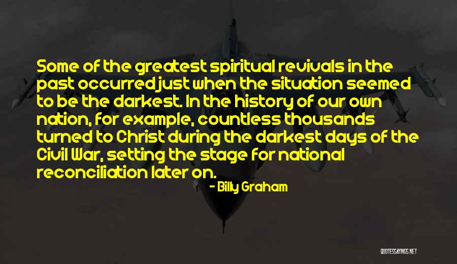 Setting Example Quotes By Billy Graham