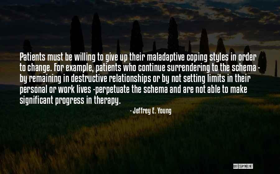 Setting Example Quotes By Jeffrey E. Young