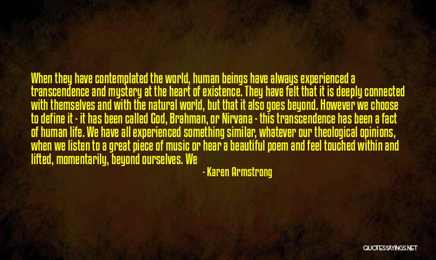 Setting Example Quotes By Karen Armstrong