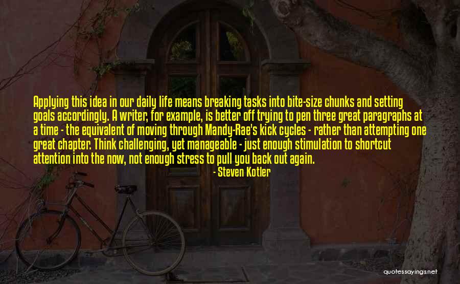 Setting Example Quotes By Steven Kotler Setting Example Quotes By Steven Kotler
