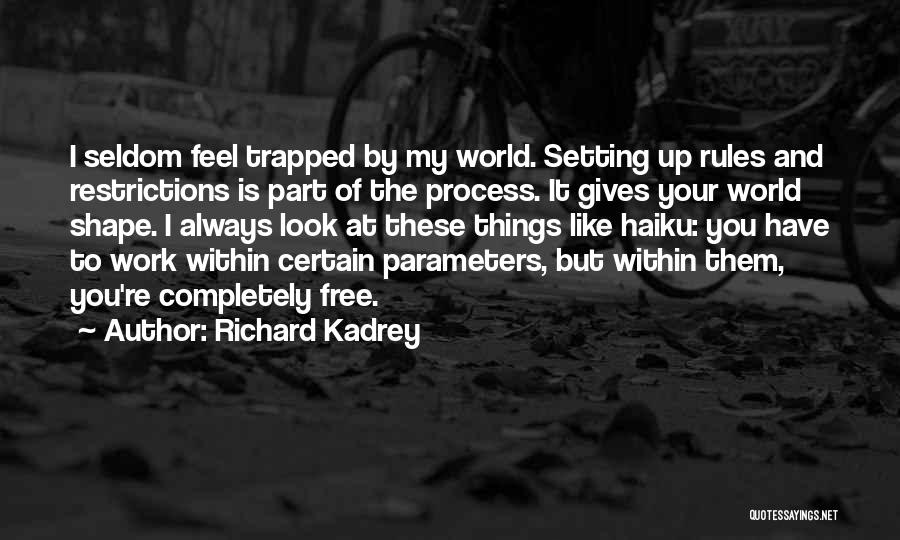 Setting Free Of Someone Quotes By Richard Kadrey