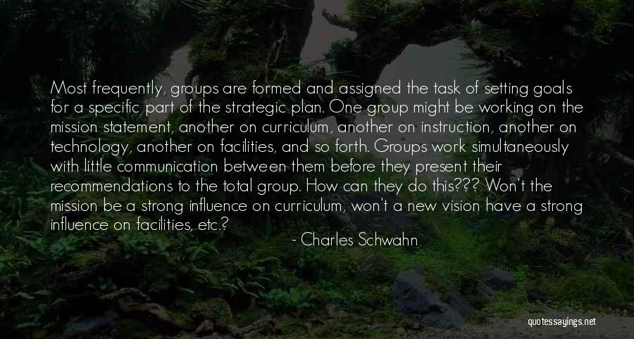 Setting Goals At Work Quotes By Charles Schwahn Setting Goals At Work Quotes By Charles Schwahn