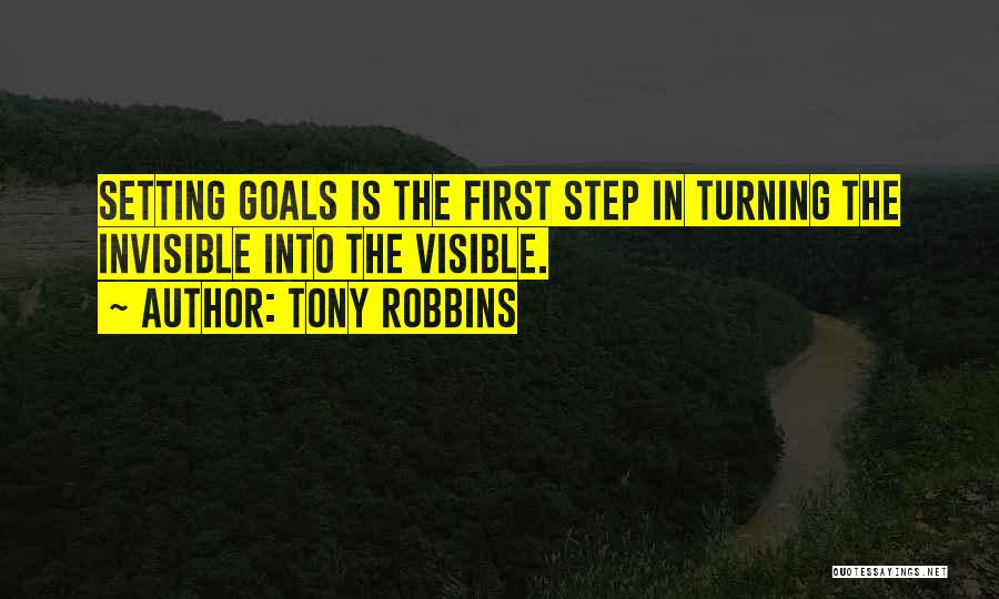 Setting Goals Motivational Quotes By Tony Robbins