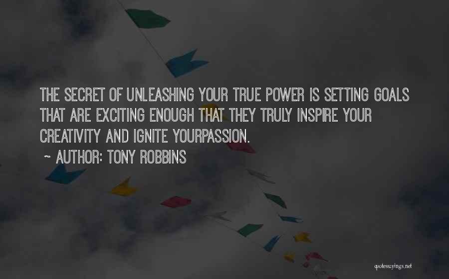 Setting Goals Quotes By Tony Robbins