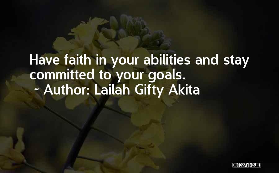 Setting Life Goals Quotes By Lailah Gifty Akita