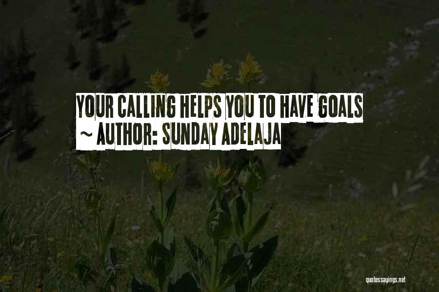 Setting Life Goals Quotes By Sunday Adelaja