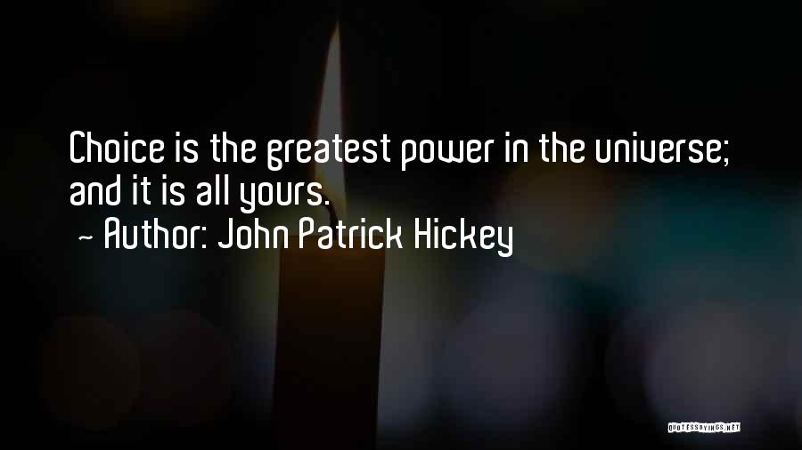 Setting Personal Goals Quotes By John Patrick Hickey