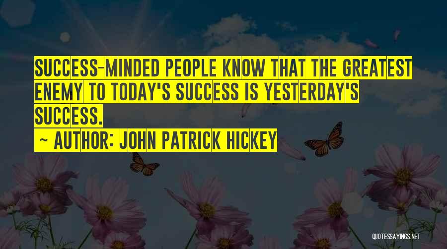 Setting Personal Goals Quotes By John Patrick Hickey