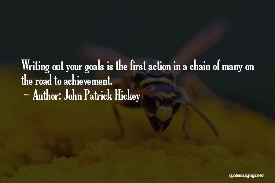 Setting Personal Goals Quotes By John Patrick Hickey