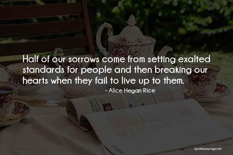 Setting Standards Quotes By Alice Hegan Rice Setting Standards Quotes By Alice Hegan Rice
