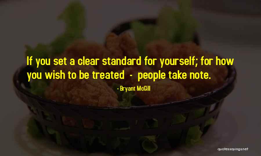 Setting Standards Quotes By Bryant McGill Setting Standards Quotes By Bryant McGill
