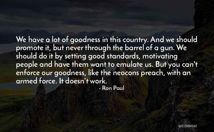 Setting Standards Quotes By Ron Paul Setting Standards Quotes By Ron Paul