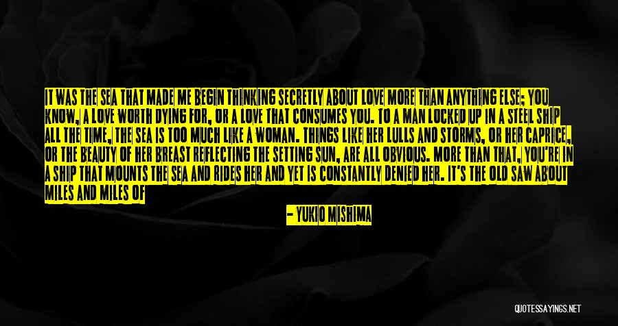 Setting Sun Love Quotes By Yukio Mishima Setting Sun Love Quotes By Yukio Mishima