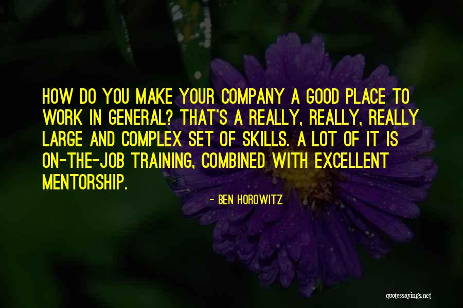 Setting The Right Example Quotes By Ben Horowitz Setting The Right Example Quotes By Ben Horowitz