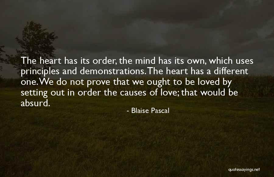 Setting Your Mind To Something Quotes By Blaise Pascal