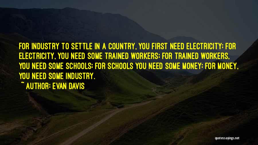 Settle Quotes By Evan Davis