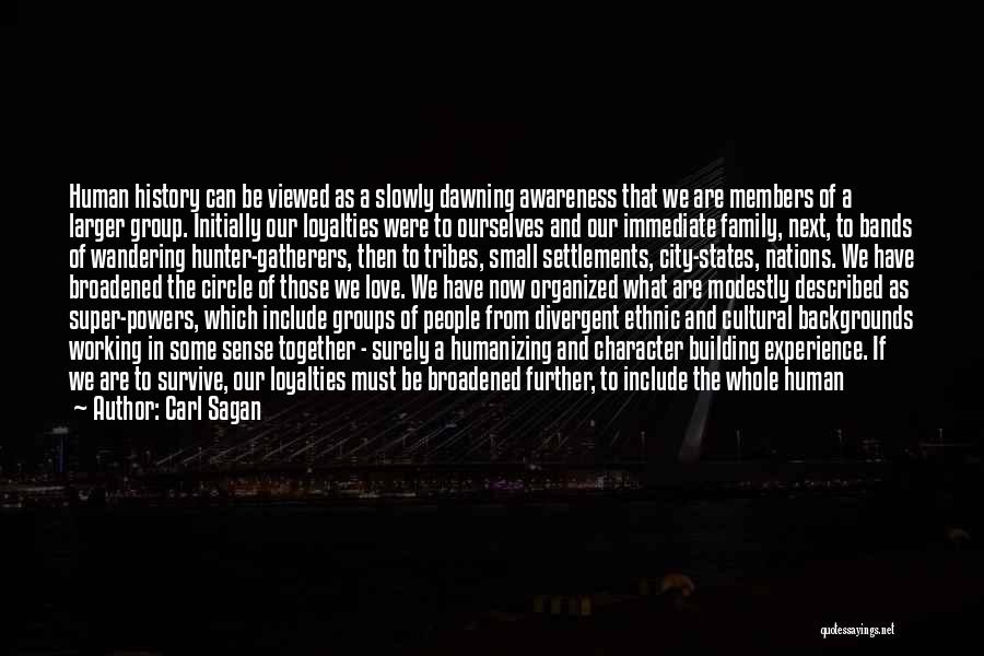 Settlements Quotes By Carl Sagan