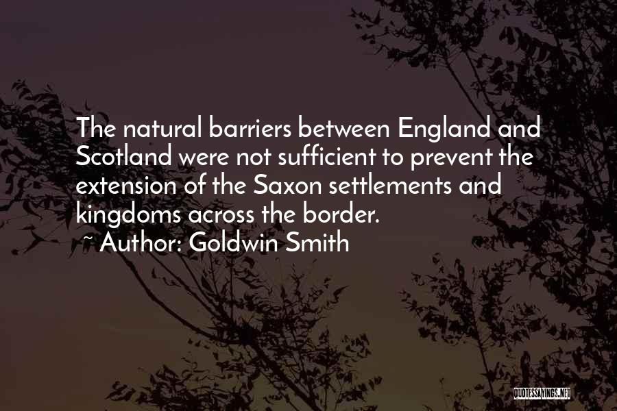 Settlements Quotes By Goldwin Smith