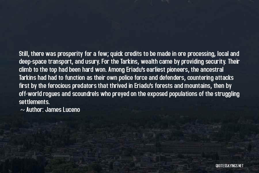 Settlements Quotes By James Luceno