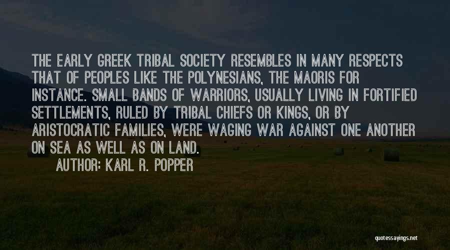 Settlements Quotes By Karl R. Popper